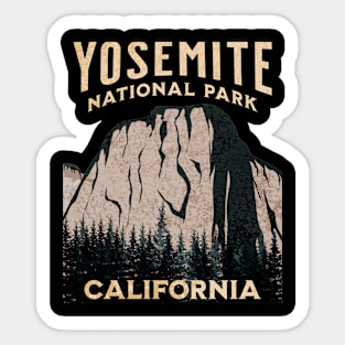 Yosemite national park Sticker